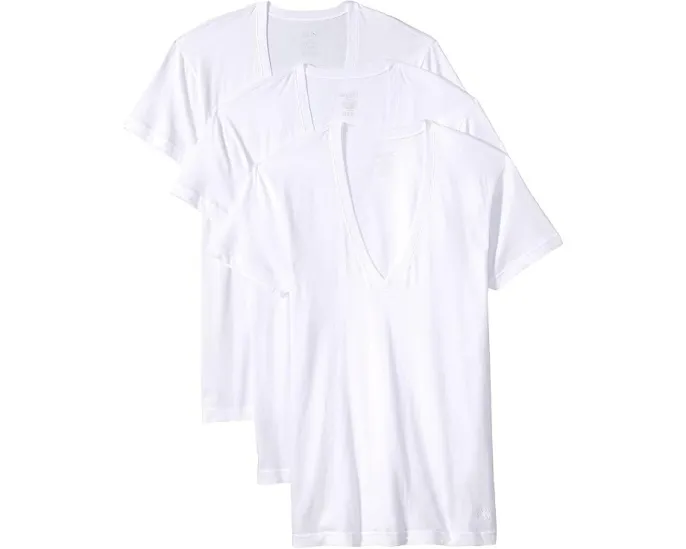 Набор из 3 футболок 2(X)IST Essential Slim Fit с глубоким V-вырезом