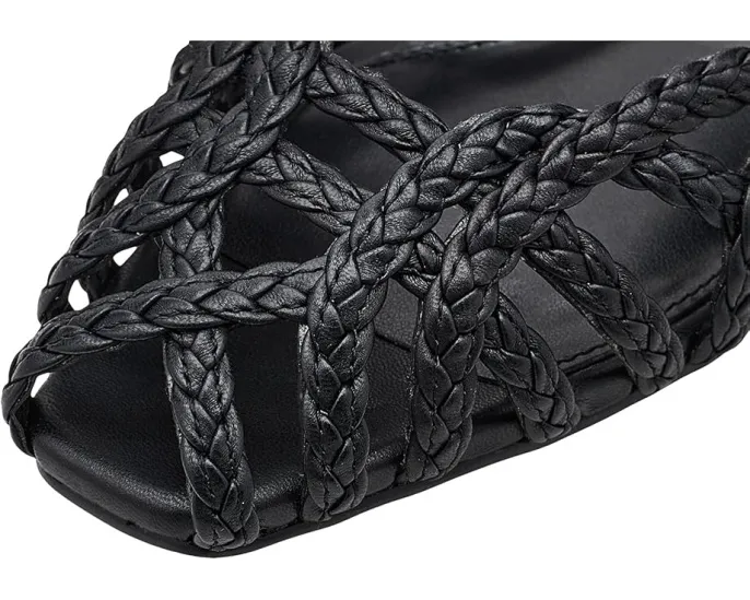 Плоские босоножки Stiorra с плетеными бретелями и квадратным каблуком Vince Camuto