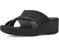 Сандалии SKECHERS Parallel Lite Perfect Tones с блестящими переплетенными ремешками и мягкой стелькой Luxe Foam