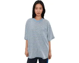 Оверсайз футболка в полоску All Love с карманом от Free People