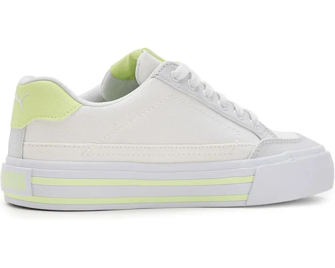 Детские кроссовки Puma Court Classic Vulc с кожаным верхом и вулканизированной подошвой