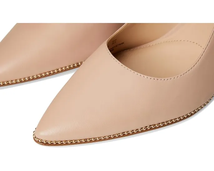 Туфли-лодочки COACH Samantha из премиальной кожи на каблуке