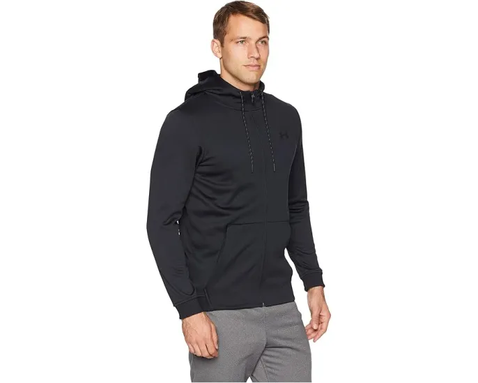 Толстовка Under Armour Armour Fleece Full Zip с капюшоном и технологией Storm