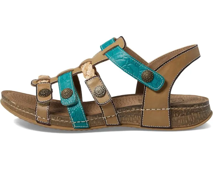 Сандалии Delila с изящным винтажным декором на регулируемых ремешках L'Artiste by Spring Step