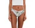 Трусы-стринги Hanky Panky Printed Signature Lace Original Rise с принтом