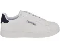 Кроссовки Calvin Klein Horaldo бело-синие на шнуровке с логотипом