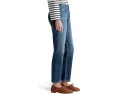 Джинсы Ex-boyfriend Mid-Rise Slouchy Slim AG Jeans из хлопка с эластаном