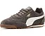Кроссовки Puma Arizona Cat из замши с анималистичным принтом в бронзово-белых тонах