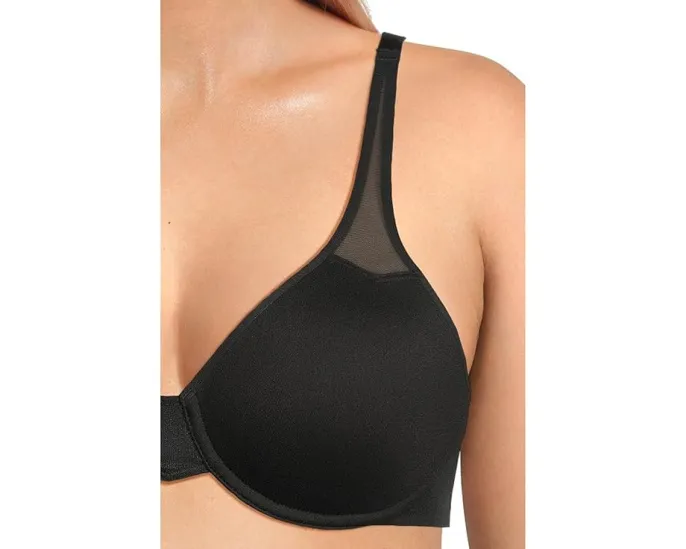 Бюстгальтер Wacoal Body By 2.0 Underwire 851315 с косточками и сетчатой вставкой