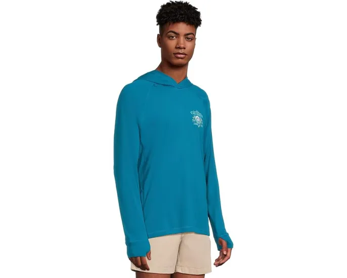 Толстовка Chubbies The Boardwalk Emporer с защитой UPF 50+ и капюшоном