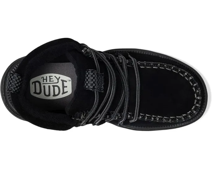 Ботинки Hey Dude Reyes Suede на шнурках с круглым носком