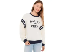 Толстовка Salty Crew Maritime Crew Off White с принтом