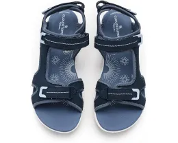 Сандалии Clarks Cloudsteppers Mira Free с мягкой стелькой Cushion Soft и ремешком на липучке