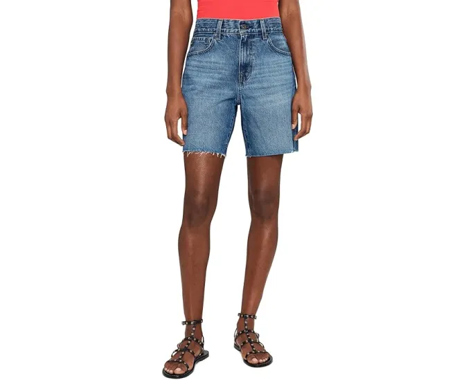 Шорты Ex-Boyfriend Mid-Rise Slouchy от AG Jeans цвет Nouveau