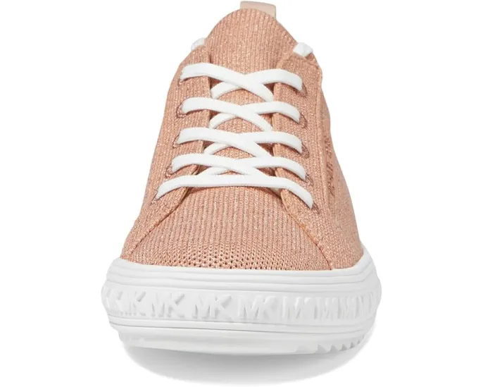 Кроссовки MICHAEL Michael Kors Grove Knit Lace Up с логотипом на подошве и текстильной стелькой