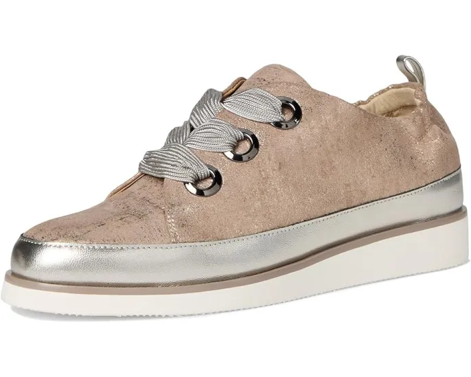 Кроссовки Quenda из кожи со шнуровкой и круглым носком Vaneli