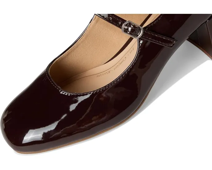 Туфли Okenna на квадратном каблуке с ремешком в стиле мэри джейн