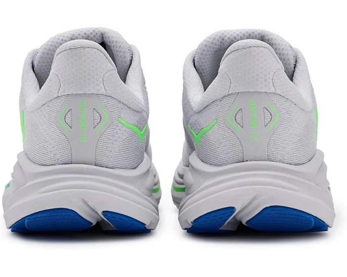 Детские кроссовки Hoka Kids Clifton 10 с амортизирующей подошвой и сетчатым верхом