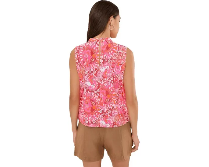Топ Anya от Lilly Pulitzer с цветочным принтом