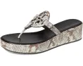Босоножки Tory Burch Miller Wedge 25Mm на платформе с кожаным верхом