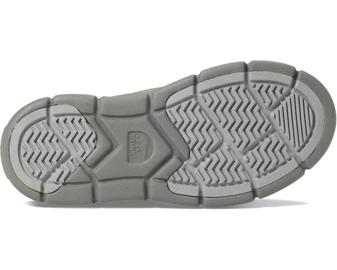 SOREL Детские зимние ботинки Explorer III Slip-On WP без шнуровки с замшевым верхом