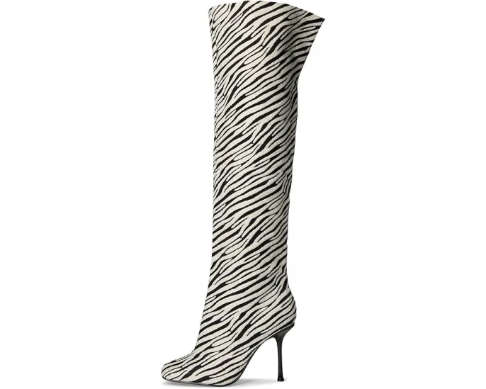 Ботинки Steve Madden Alluring over-the-knee с квадратным носком и каблуком стелетто