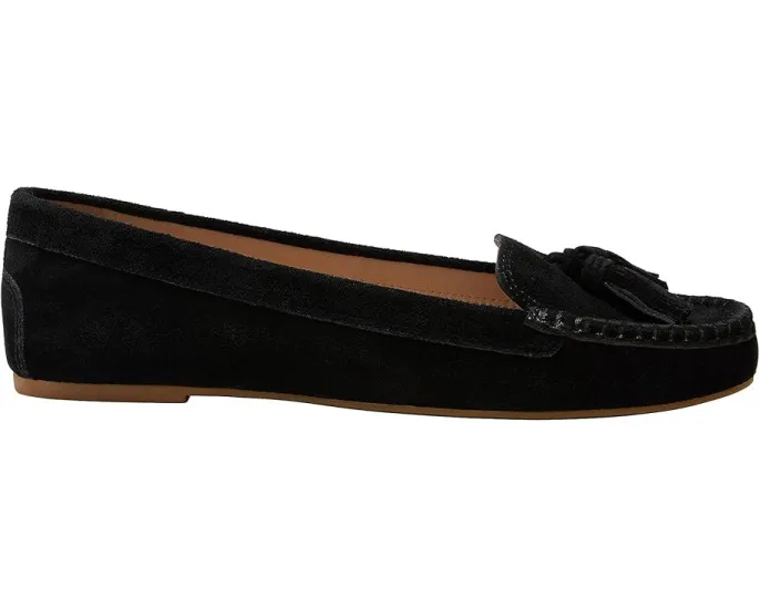 Лоферы Jack Rogers Melnick Tassel Moc из замши с классическим мысом и кисточкой