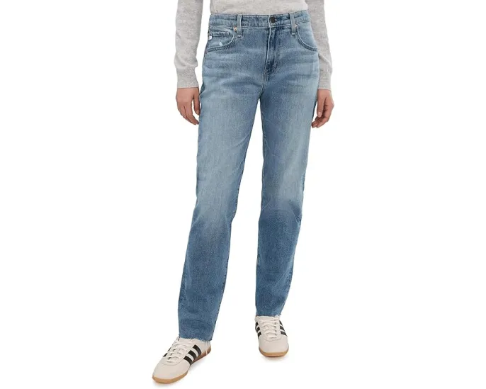 Джинсы The Boyfriend Mid-Rise Relaxed Fit с расслабленным кроем и средней посадкой в цвете American West