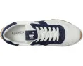 Кроссовки Lauren Ralph Lauren Dani из кожи и замши с отделкой денимом