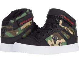 Кроссовки DC Kids Pure High-Top EV с вулканизированной подошвой для скейтбординга