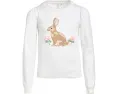 Свитер Bunny Intarsia с объемными цветами и воротником-стойкой
