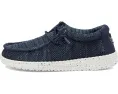 Детские слипоны Hey Dude Wally Stretch Sox с эластичными шнурками