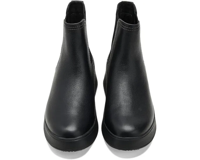 Chelsea-ботинки FitFlop F-Mode Stitch Warm из состаренной кожи с подошвой Microwobbleboard