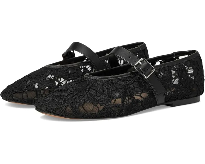 Балетки Dreaming с сетчатым верхом и ремешком на щиколотке Steve Madden