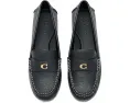 Туфли COACH Sculpted C Driver с логотипом из замши