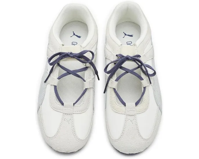 Кроссовки Puma Speedcat GO Brushed Luxe бело-серые