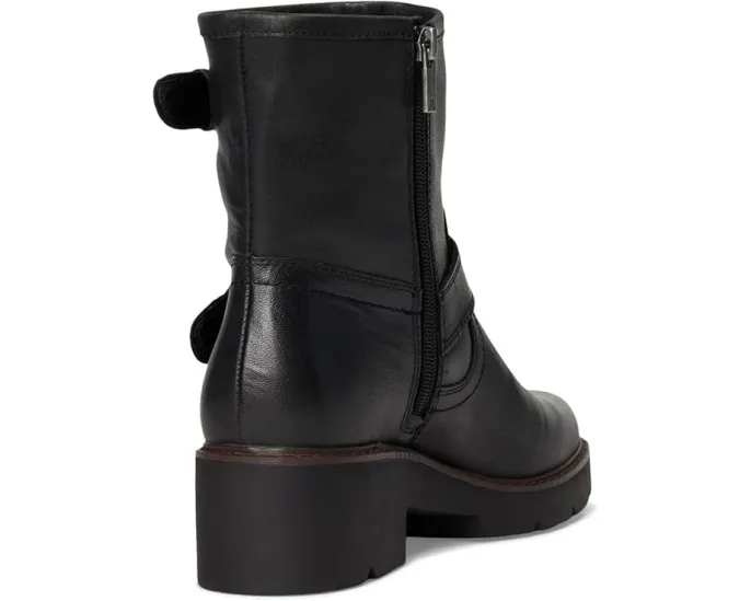 Кожаные мото-ботинки Lucky Brand Migyn с двойной пряжкой