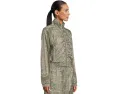Куртка Trackjacket Printed с крокодиловым принтом и высоким воротом от adidas by Stella McCartney