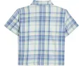 Повседневная клетчатая рубашка Boxy Woven abercrombie kids для детей