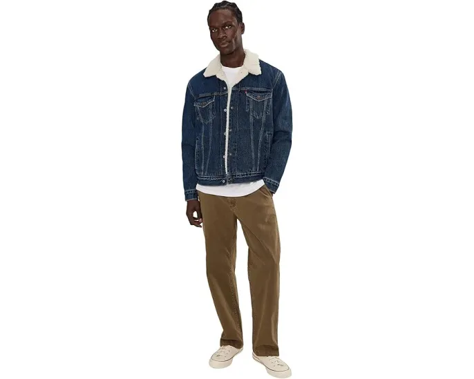 Джинсовая куртка Type 3 Sherpa Trucker с подкладкой из искусственного меха Levi's®