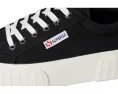Кроссовки Superga 2631 Stripe Platform на массивной подошве с резиновым носком