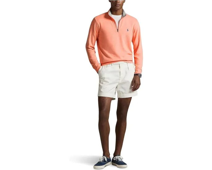 Полувер Polo Ralph Lauren Long Sleeve Lux Jersey из трикотажной смеси с вышитым пони