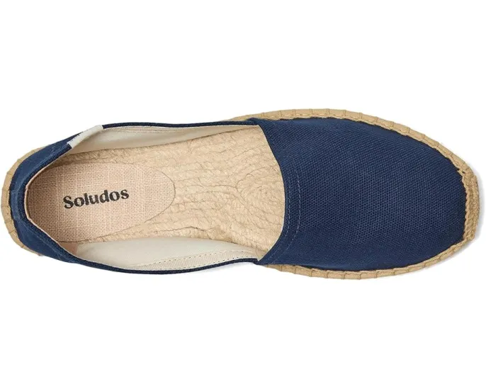 Эспадрильи Soludos Original из органического хлопка с джутовой подошвой