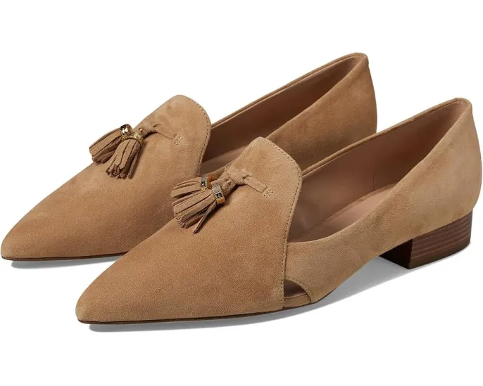 Cole Haan Балетки Vanya Tassel с кисточкой и острым носком