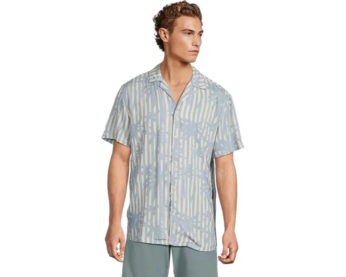 Рубашка Chubbies The Cool Cabana из вискозы с расслабленным кроем и принтом в полоску