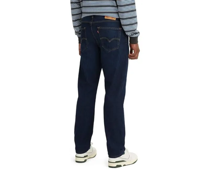 Джинсы Levi's 502 Taper с зауженным кроем и кожаным патчем на поясе