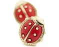 Серьги-гвоздики Kendra Scott Lady Bug в форме божьей коровки