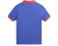 Polo Ralph Lauren Kids Поло из стрейч-хлопковой сетки для малышей и детей