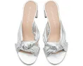 Сланцы Stuart Weitzman Soplaya Block Slide 50 на платформе из кожи