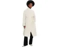 Пальто Eileen Fisher Light Cotton Nylon с драпированным воротником